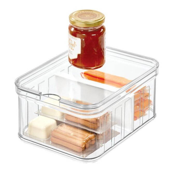 iDesign + The Spruce 8.3-in x 6.3-in Plastic Multi-use Insert Drawer Organizer Lowes.com | Lowe's