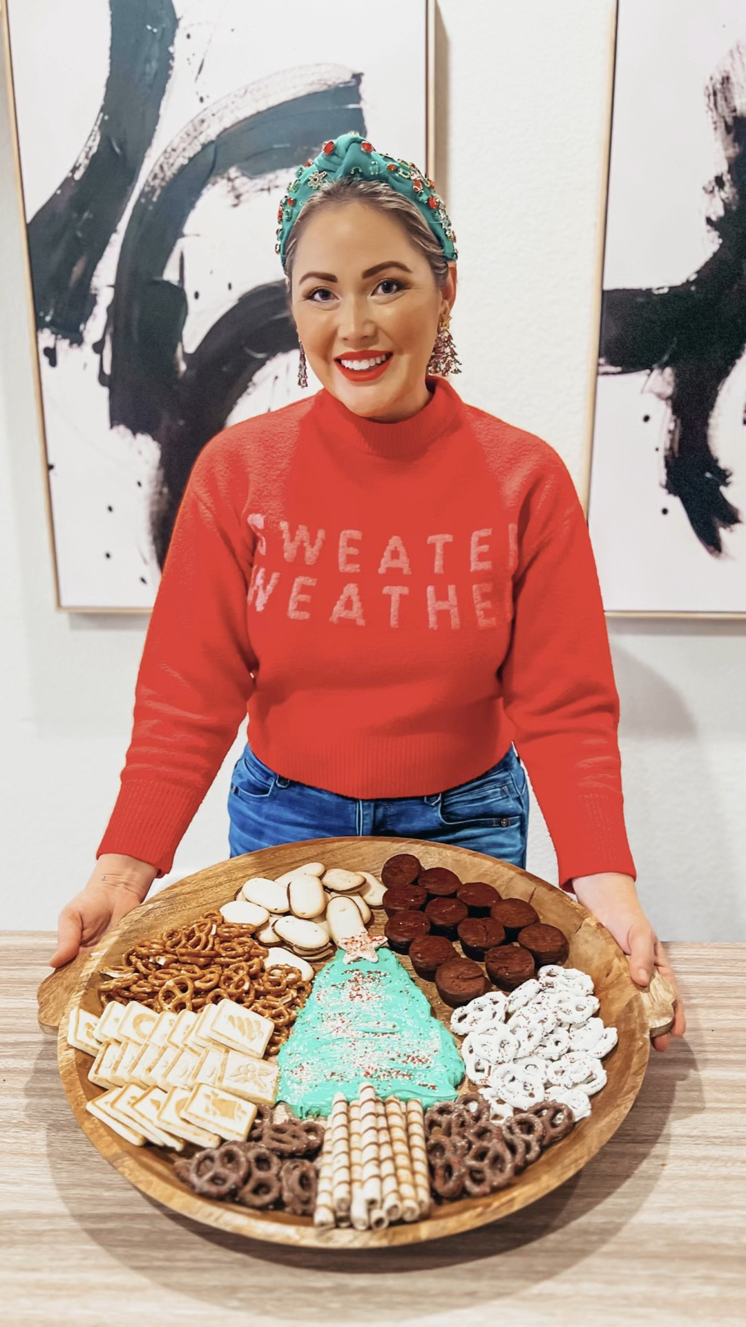 Christmas Tree Buttercream Board 🎄
Christmas Recipes, Charcuterie Board, Dessert Board, Holiday Entertaining 

#LTKSeasonal #LTKHoliday #LTKparties