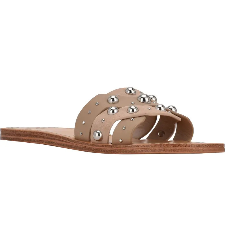Marc Fisher LTD Paxton Stud Slide Sandal | Nordstrom | Nordstrom