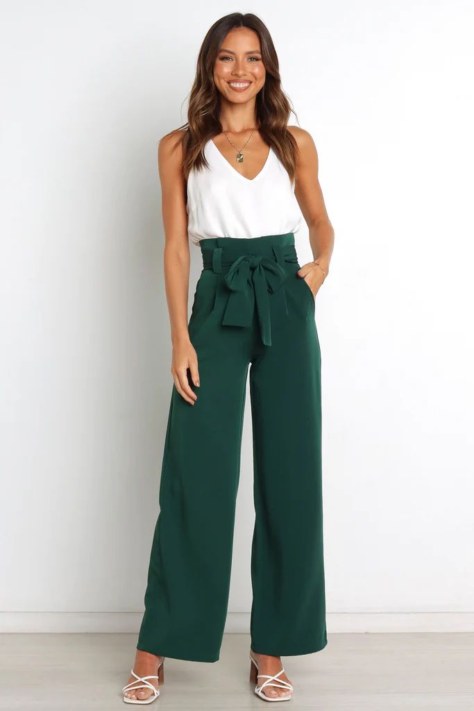 Kieran Pants - Emerald Green | Petal & Pup (US)