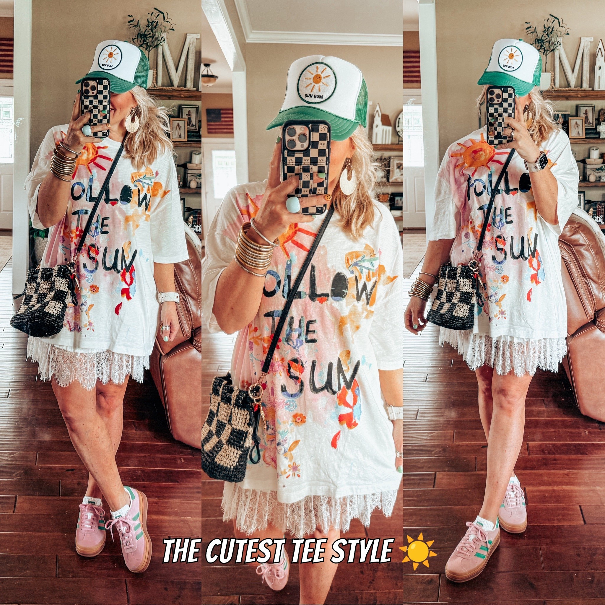 This tee is so fun for summer! I love it over a lace skirt too. This one is so cute and from Amazon! Would be the cutest outfit for summer vacation. 
Tee - one size 
Lace slip skirt - L
Converse - sized down 


#LTKStyleTip #LTKFindsUnder50 #LTKOver40