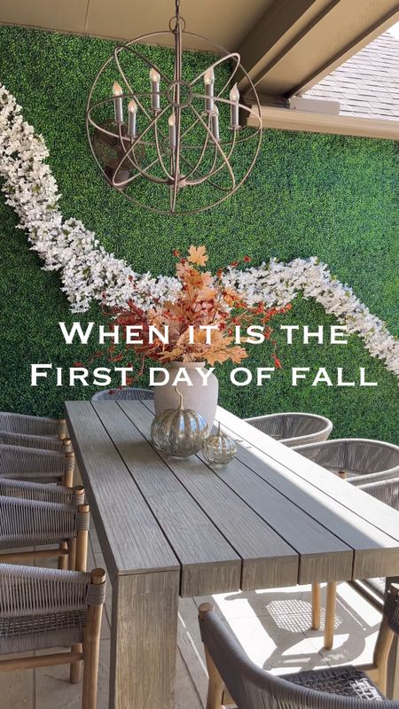 Anyone else pretending the first day of FALL actually feels like FALL?🍂 

#falldecor #firstdayoffall

#LTKSeasonal #LTKhome