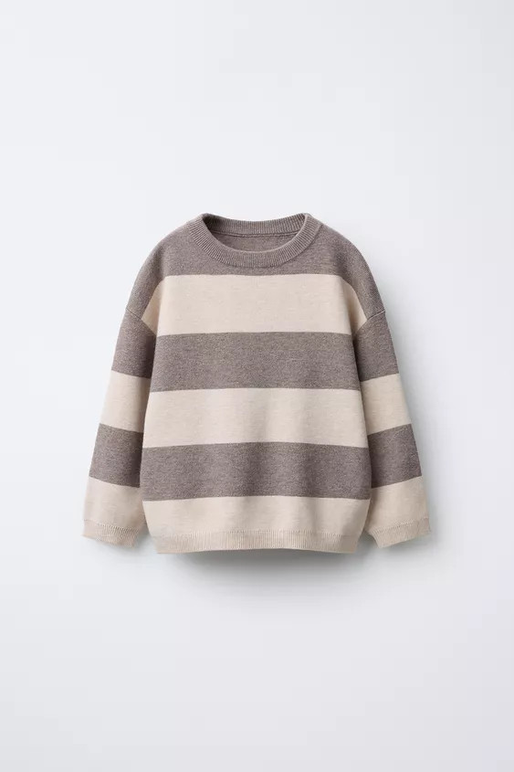 STRIPED KNIT SWEATER | Zara US