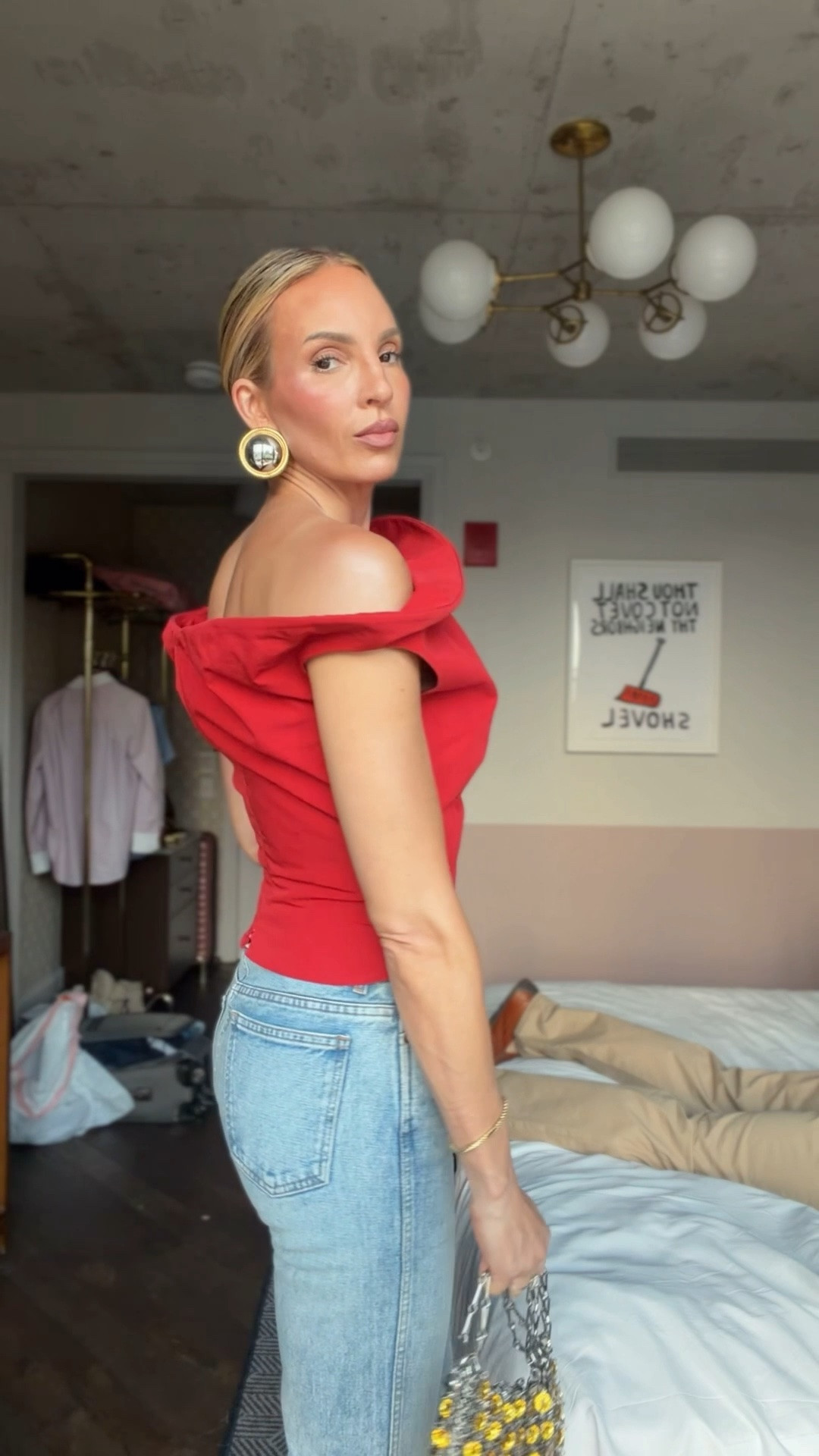 Last nights outfit🙃wearing a small in the top, it’s on sale. Jeans fits tts

#LTKootd #LTKTravel #LTKdayinmylife