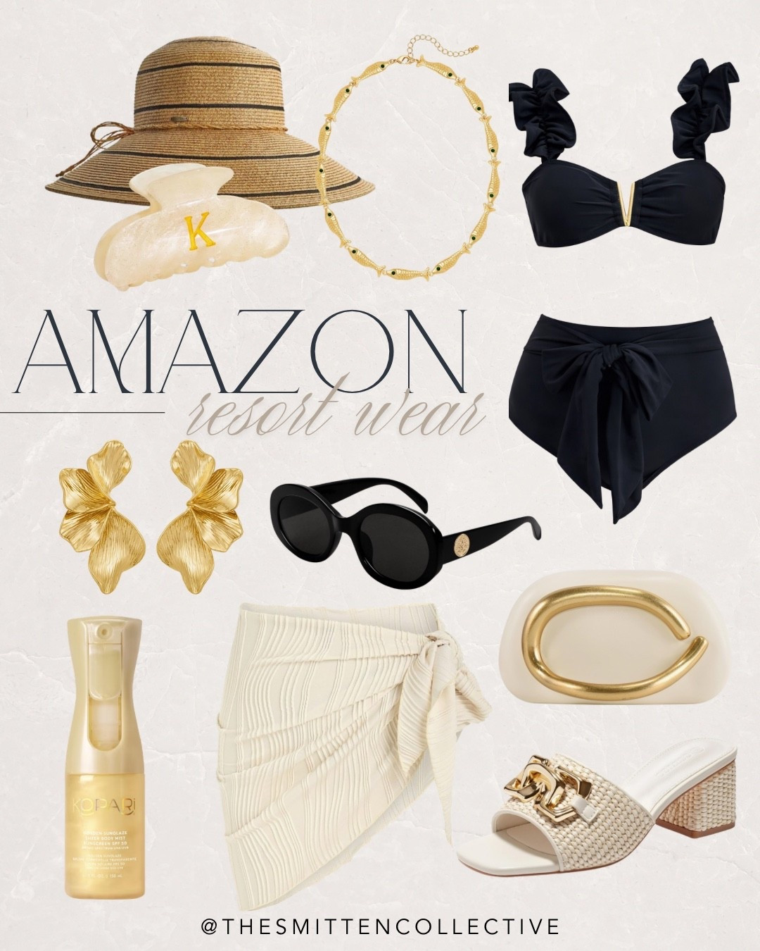 Elevated Amazon resort wear 🤍 Classic silhouettes, gold accents, and effortless pieces you’ll wear all summer long. Shop the full look on LTK ✨

Resort wear, amazon, amazon resort wear, Amazon style, Amazon ootd, bathing suit, jewelry, vacation outfit, beach outfit

#LTKTravel #LTKSeasonal #LTKootd