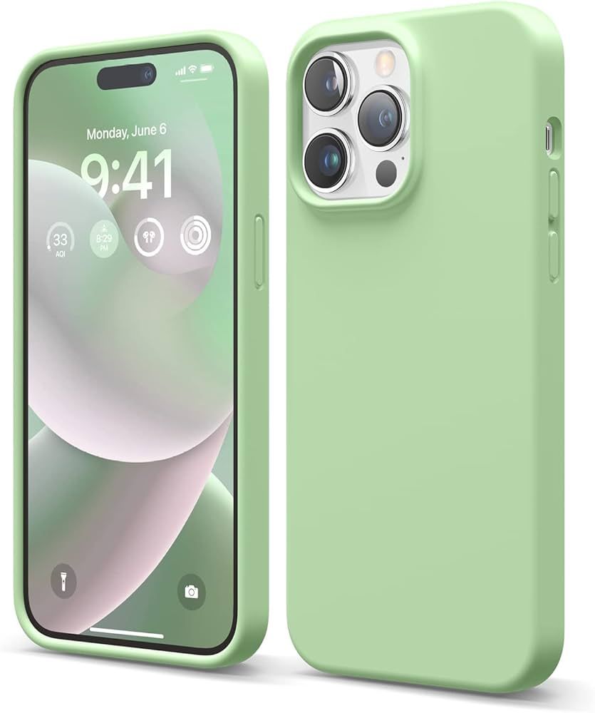 elago Compatible with iPhone 14 Pro Max Case, Liquid Silicone Case, Full Body Protective Cover, S... | Amazon (US)