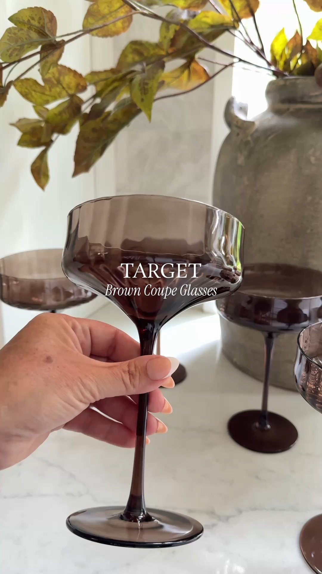 This is likely your last chance to get your hands on these beautiful, brown coupe glasses from the Hearth + Hand with Magnolia collection. 🤎

I love the size, quality, and color of these coupe glasses from Target. Elevate your entertaining! 

cocktails | entertaining | dining | champagne | prosecco | brown decor | earthy decor | neutrals


#LTKSaleAlert #LTKFindsUnder100 #LTKHome