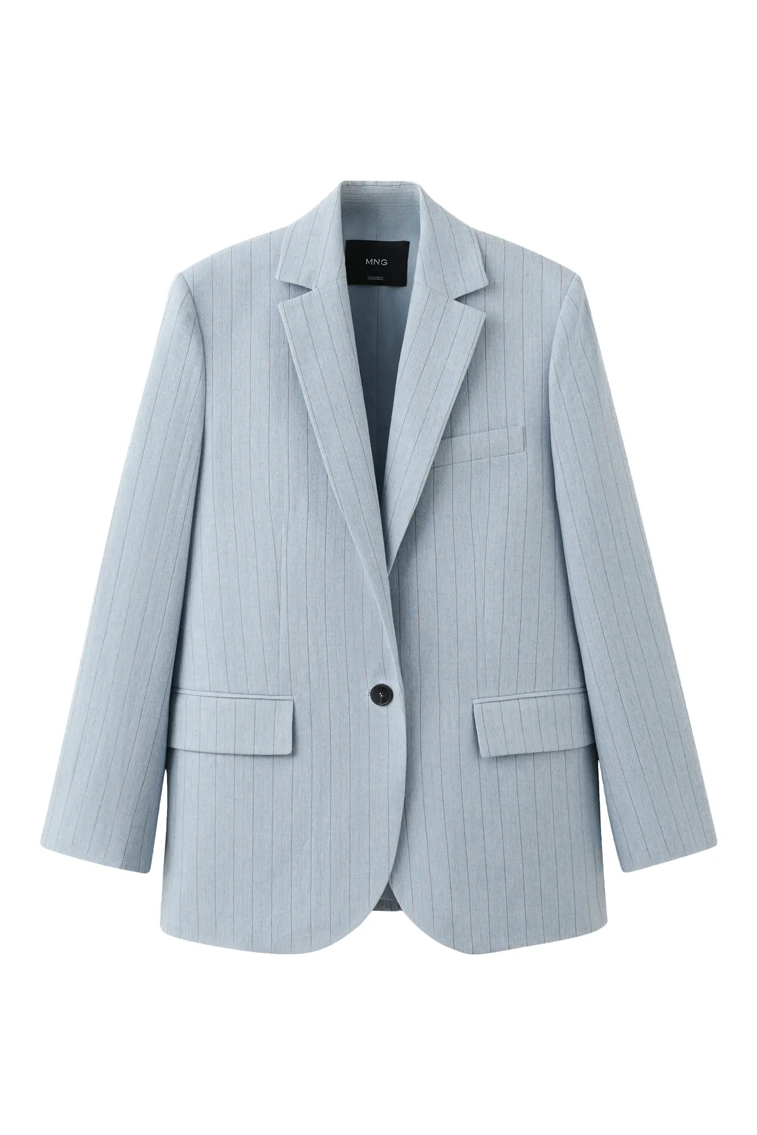MANGO Pinstripe Suit Blazer (Women) | Nordstrom | Nordstrom