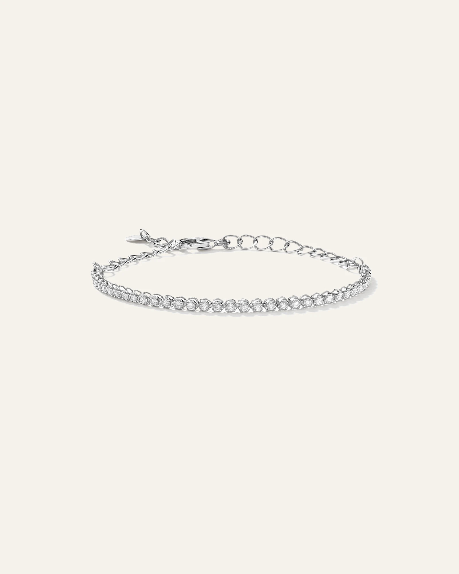 14k Gold Diamond Half Tennis Bracelet | Quince