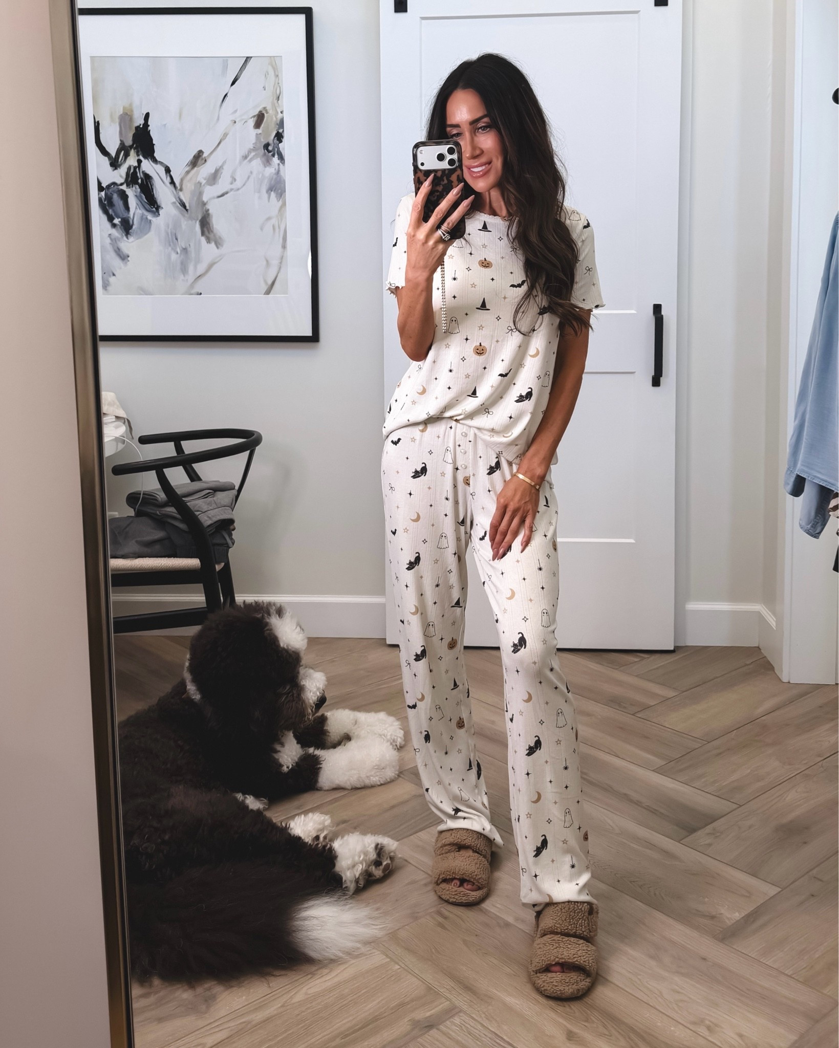 The softest yummiest Halloween pajamas
Sz down one they run big, wearing Xs, I’m 5’5”

#LTKootd #LTKmorningroutine #LTKSeasonal @Staykation

#LTKselfcare #LTKmorningroutine #LTKSeasonal
