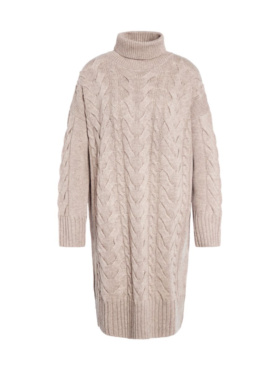 BarbourWoodlane Wool-Blend Funnel Neck Sweaterdress | Saks Fifth Avenue