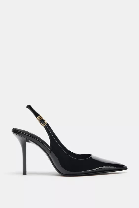 METAL BUCKLE HEELS | Zara UK