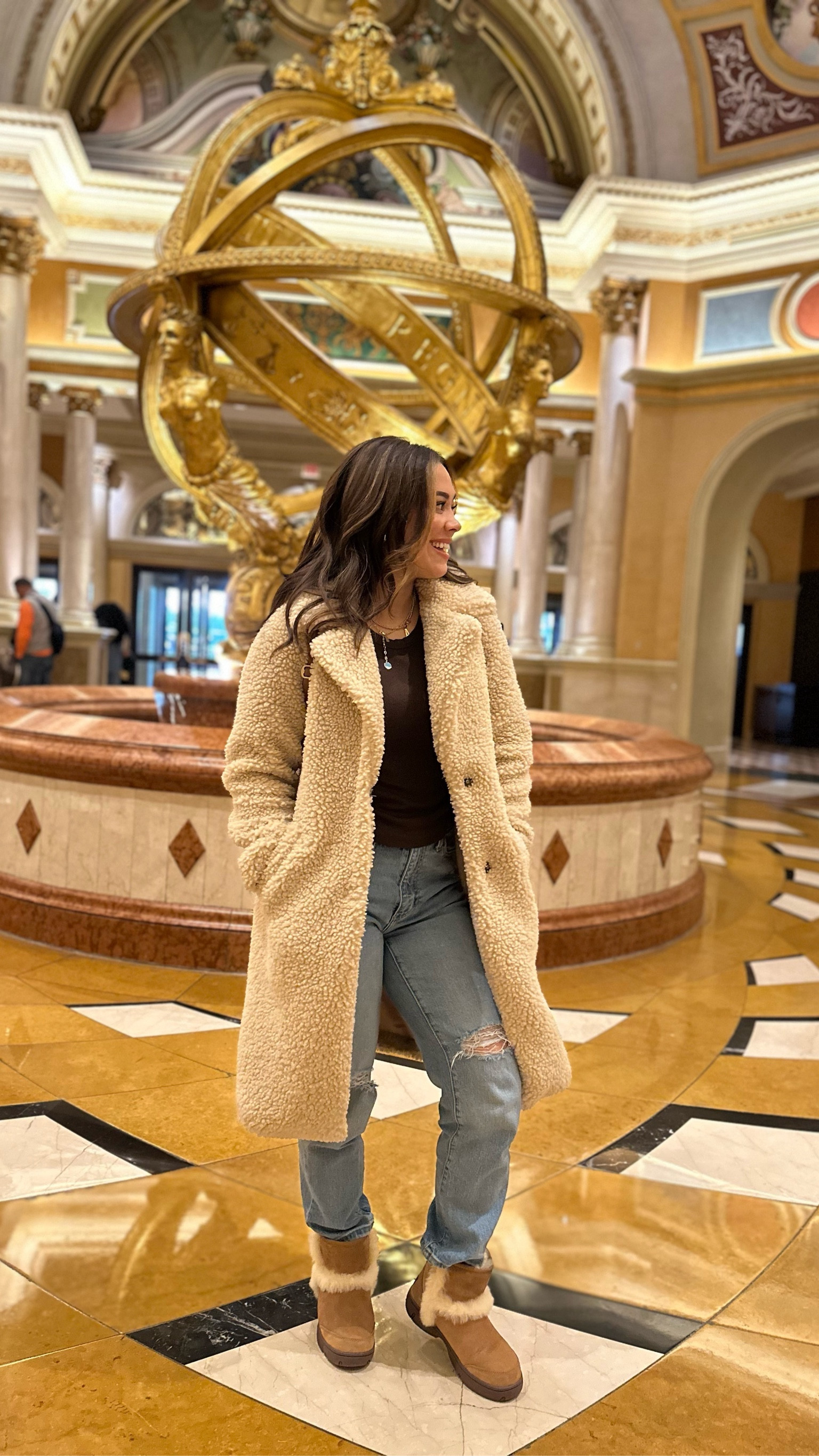 My favorite winter purchase has to be these rubber soles Uggs! I wore them for the flight and they’re just so cozy and comfy! ❄️🌨️

#LTKSeasonal #LTKGiftGuide