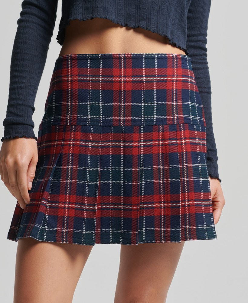 Vintage Tweed Pleat Mini Skirt | Superdry (UK)