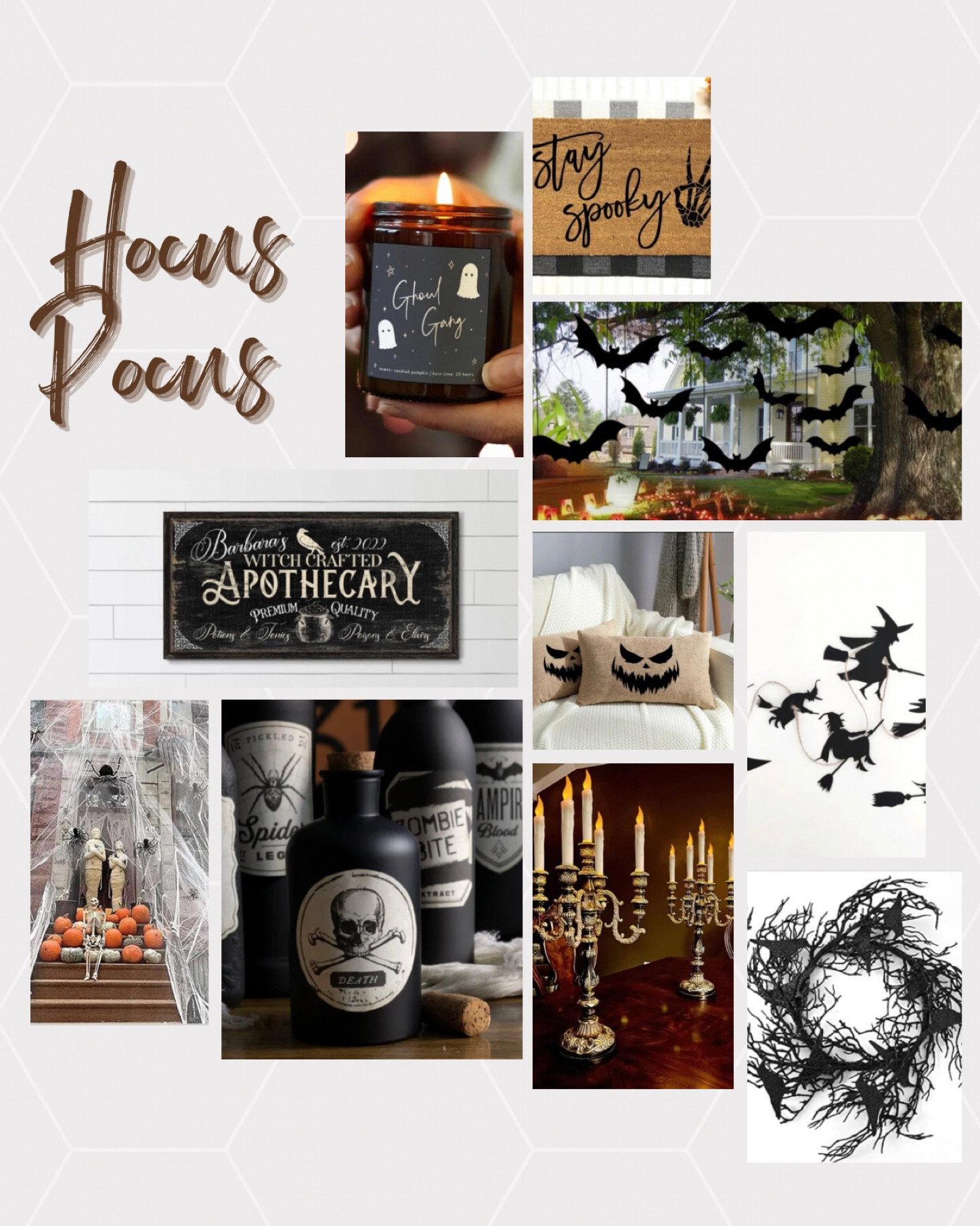 Halloween is just around the corner and here are a few fun decor pieces to make your home have that Hocus Pocus vibe!🧙🏽🧹🕯🎃

#LTKstyletip #LTKSeasonal #LTKunder50