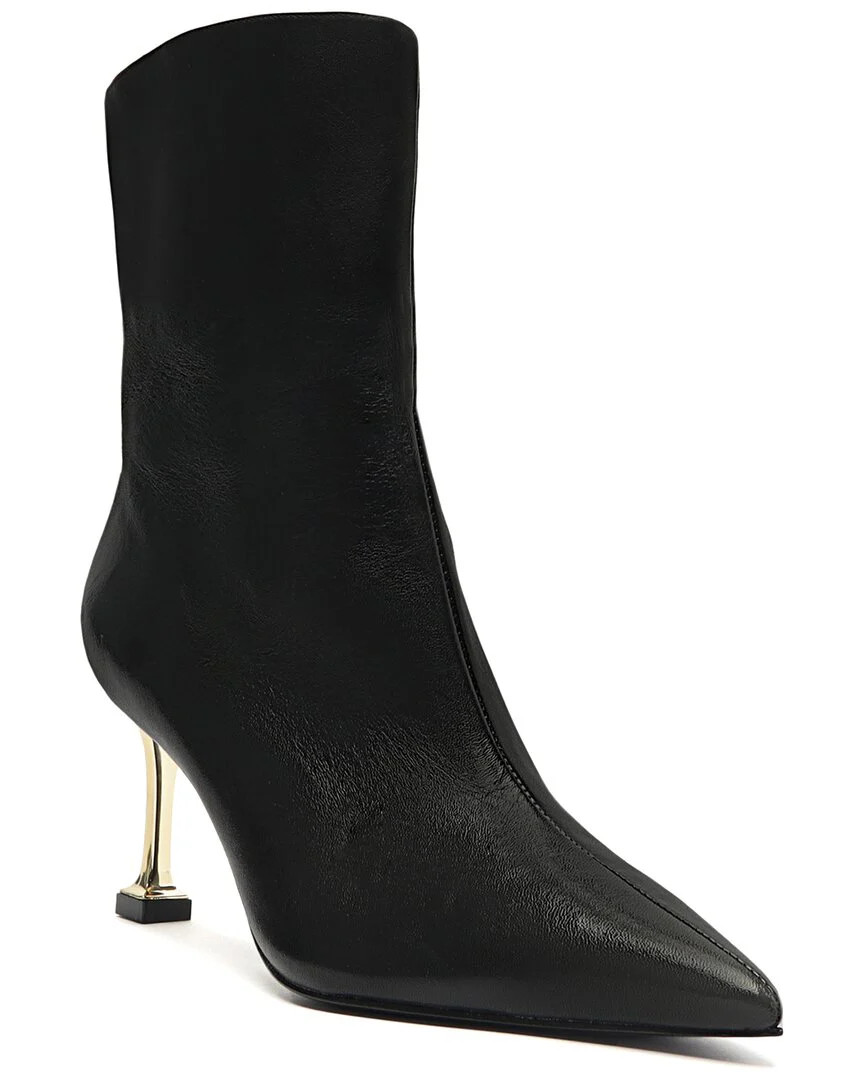 SCHUTZ Frienze Leather Bootie | Shop Simon