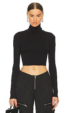 AFRM Micaela Top in Noir from Revolve.com | Revolve Clothing (Global)