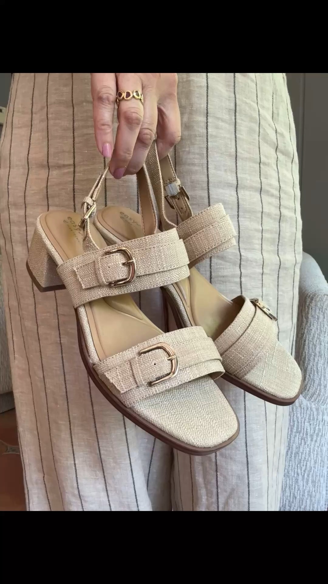 The all around goes with anything sandal!  My new favorite!  So comfortable

#LTKOver40 #LTKWorkwear #LTKWedding
