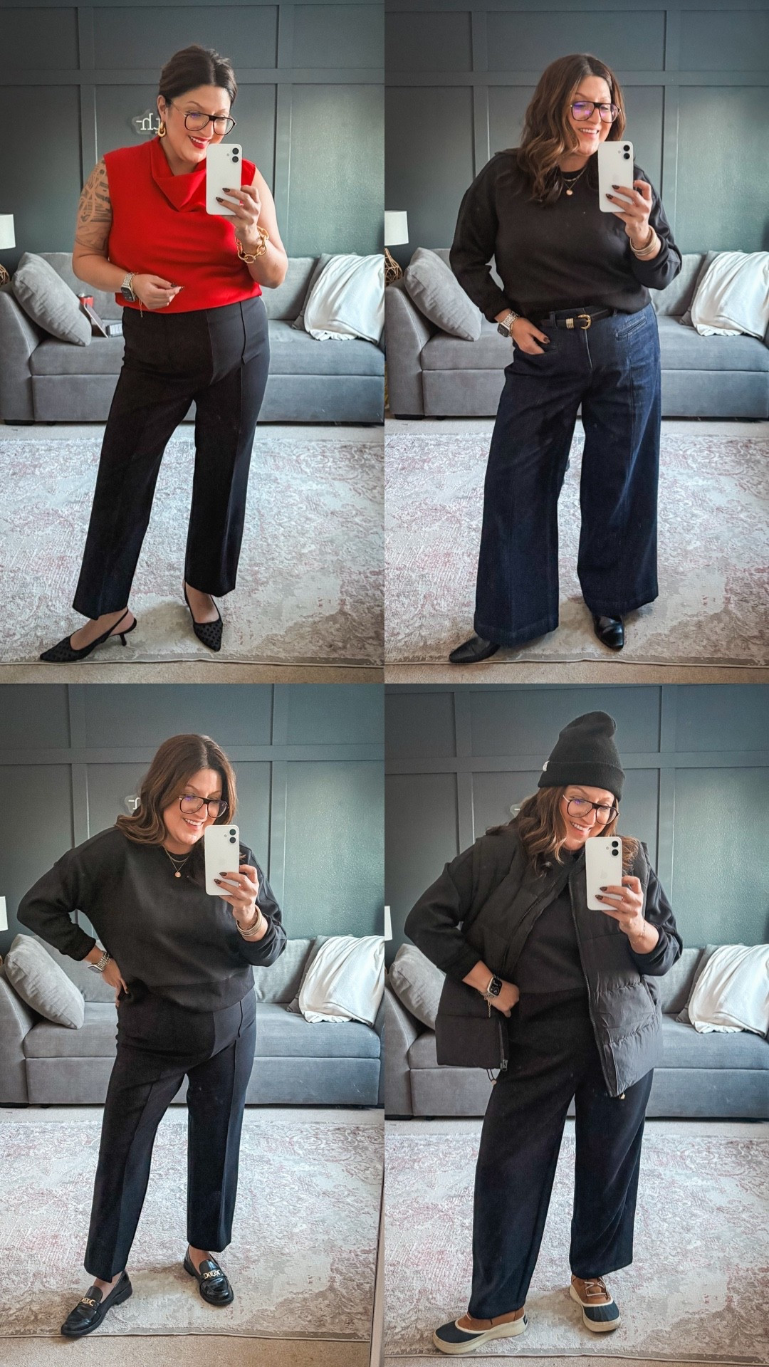 Obsessed with my @spanx pieces- perfect for winter break, cold weather, and holiday festivities. 
Use code LESLIXSPANX for 15% off + free shipping for new customers. #spanxpartner 

#LTKOver40 #LTKHoliday #LTKMidsize