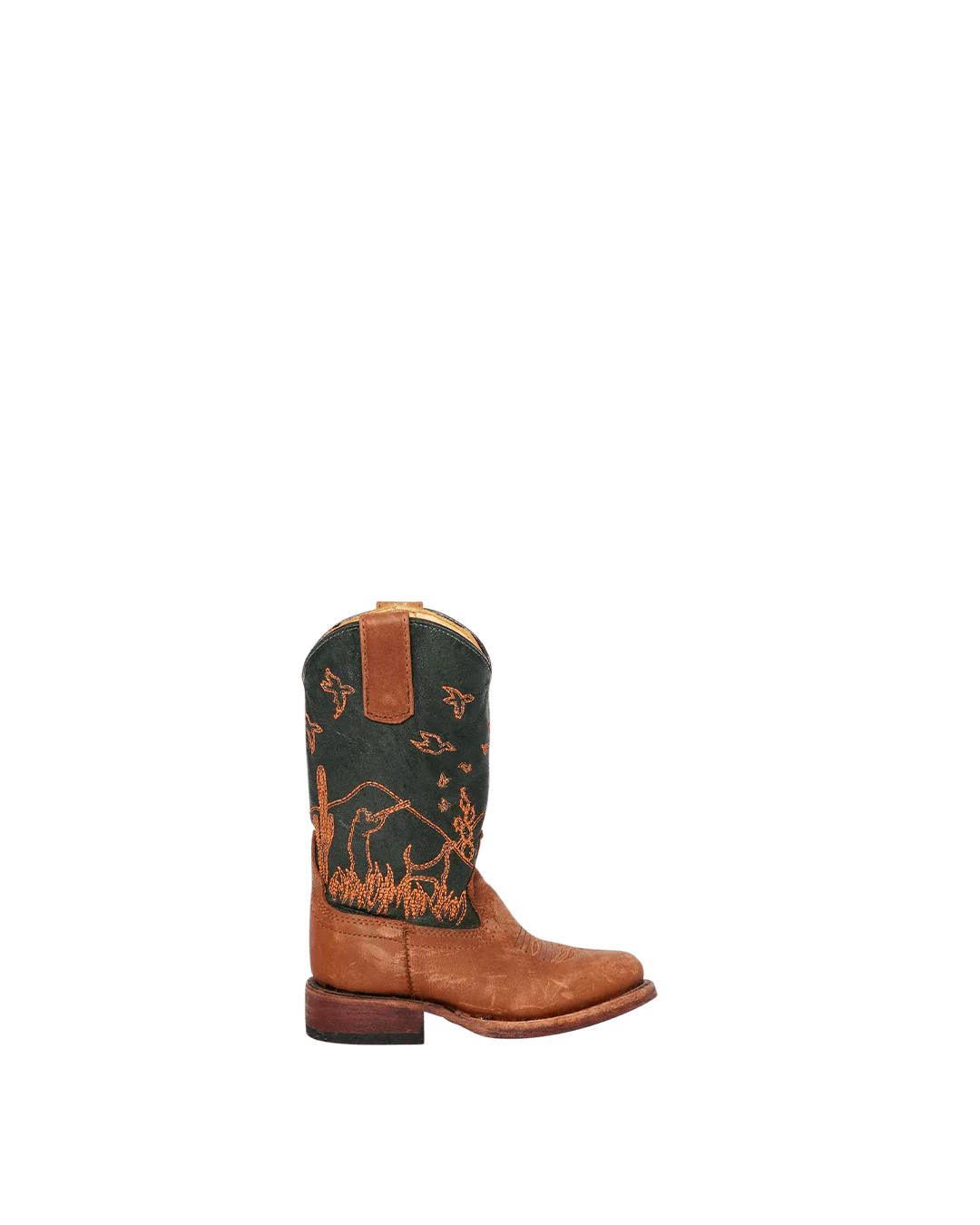 Pete Forest Green | Luxury Fashion Kid's Cowboy Boots | Miron Crosby | Miron Crosby
