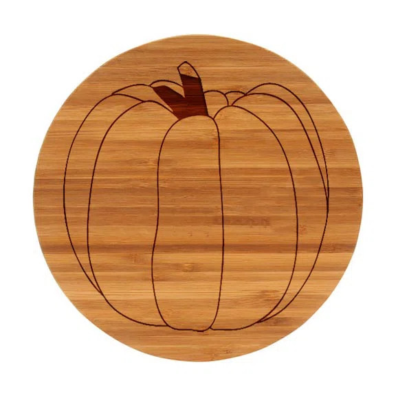 The Cutting Board Company Pumpkin Patch Bamboo Fall Cutting Board | Wayfair North America