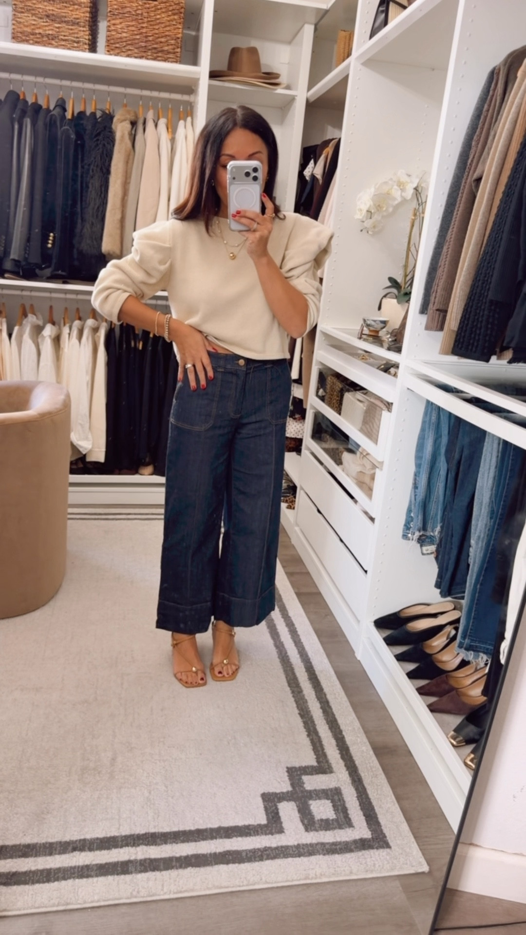 Love these sandals! Designer vibes w/o the price tag 🔥
Everything tts 

#LTKootd #LTKOver40