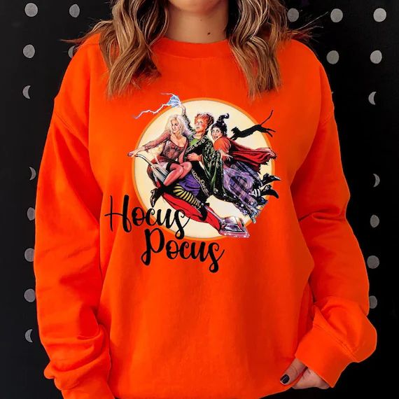 hocus pocus sweater, halloween sweatshirt, sanderson sisters sweater, halloween sweatshirt, winif... | Etsy (UK)