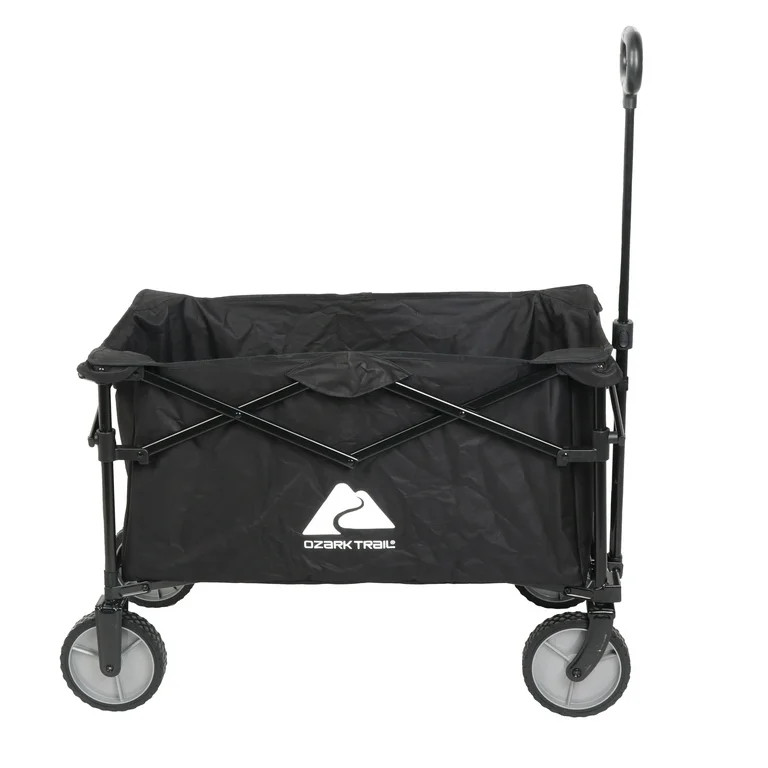 Ozark Trail Multi-Purpose Big Bucket Cart, Black Wagon | Walmart (US)