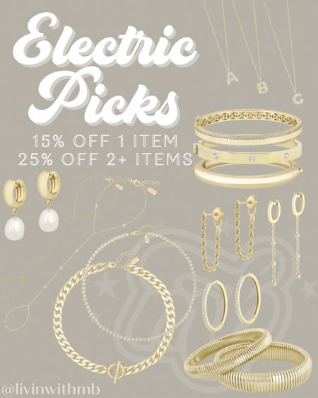 Electric Picks Memorial Day SALE!!

15% off 1 item, 25% off 2+ items!

#LTKfindsunder100 #LTKGiftGuide #LTKsalealert
