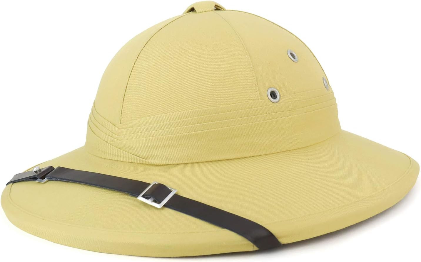 Armycrew French Style 100% Genuine Pith Helmet Safari Hat | Amazon (US)