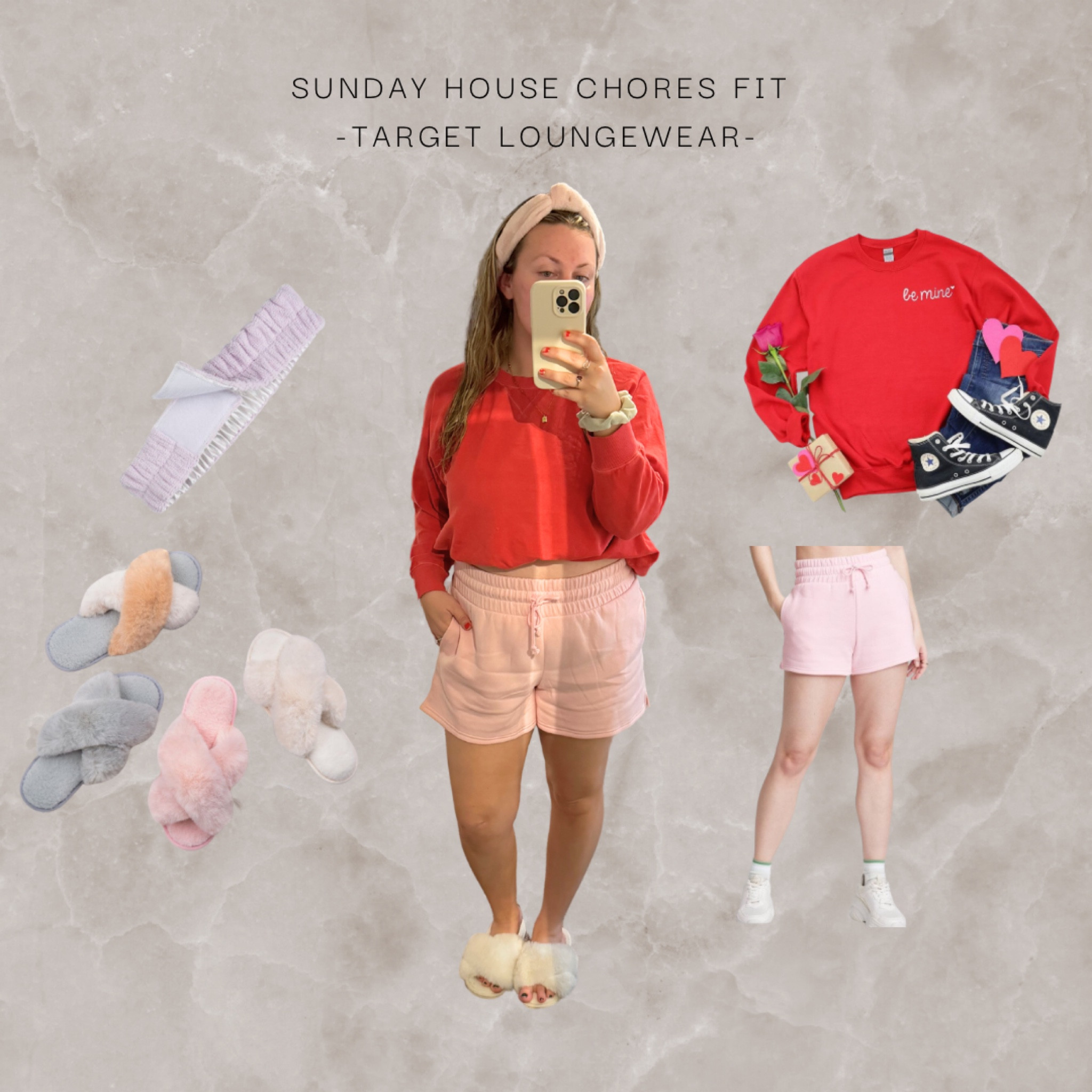 Sunday chores fit super lounge and comfy! Valentine’s Day vibes 💕🤍❤️

#target#targetfinds#targetloungewear#targetmoms

#LTKstyletip #LTKMostLoved #LTKfindsunder50