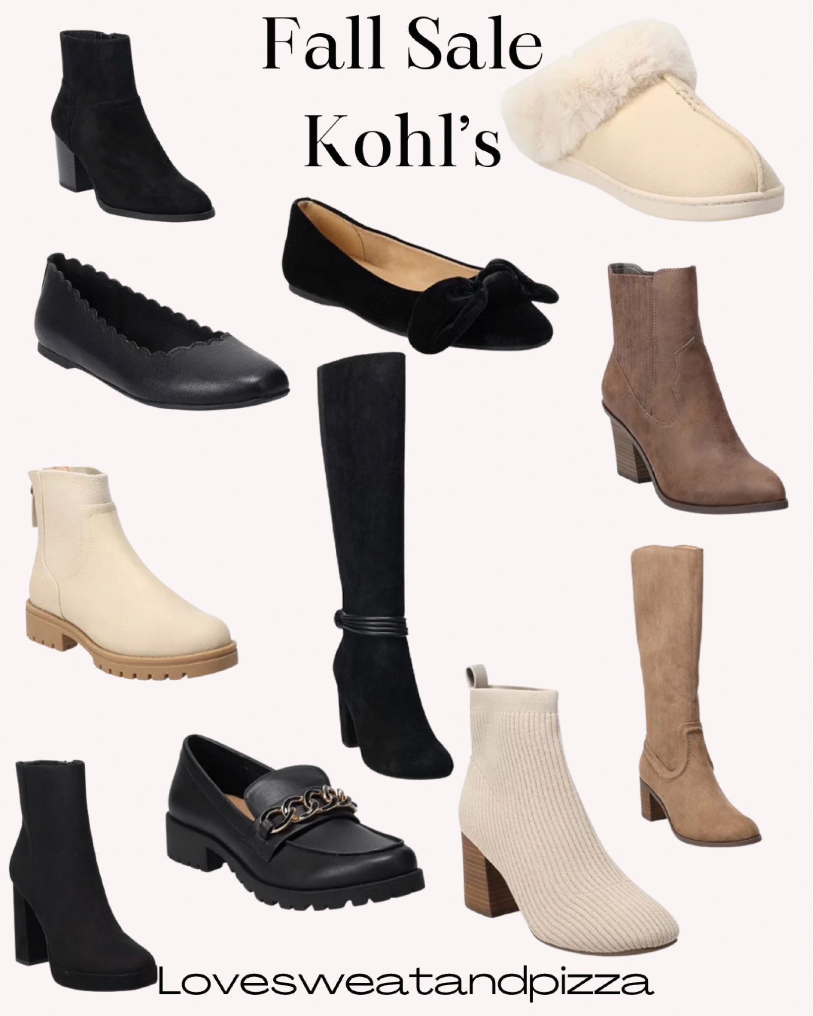 Kohl's fall shoe sale. Boot sale. Bootie sale. Loafer sale. Ballet flats sale. Slipper sale. Lauren Conrad shoes on sale

#LTKHolidaySale #LTKfindsunder50 #LTKGiftGuide