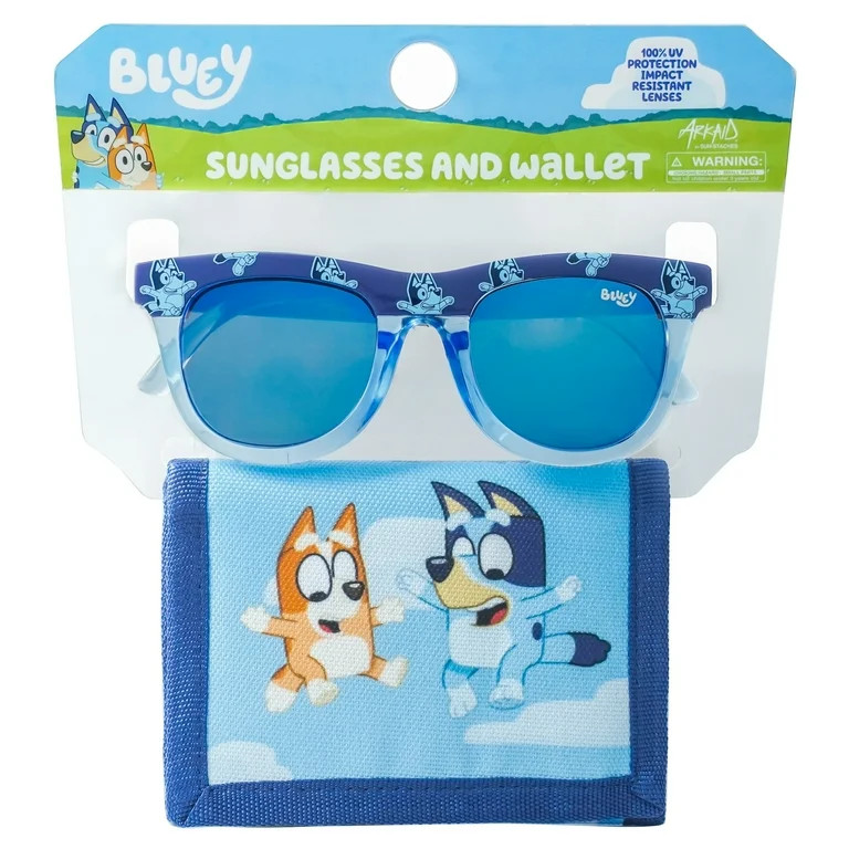 Bluey Kids Sunglasses & Wallet Set | Walmart (US)