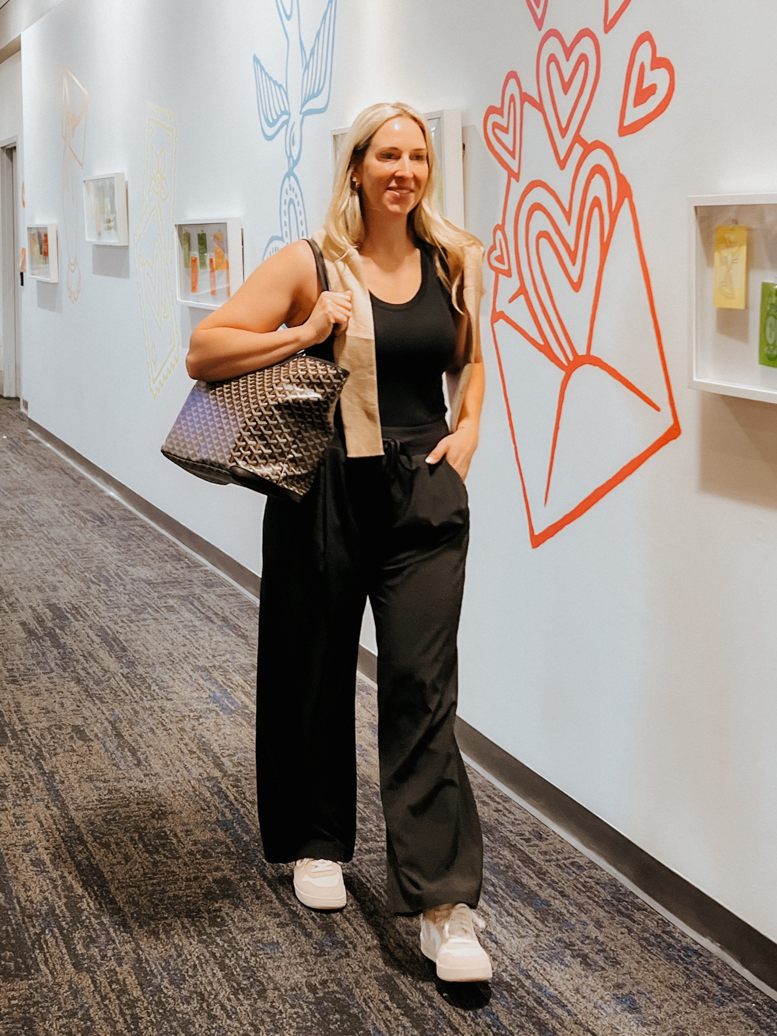 Travel outfit

Calia wide leg pants - wearing turbine medium. 

Target ribbed tank top 

Vejas v-10 sneakers

Travel style, Europe travel, athleisure, target 



#LTKFindsUnder50 #LTKStyleTip #LTKTravel