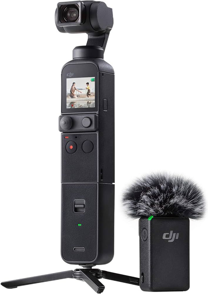 DJI Pocket 2 Creator Combo, 3 Axis Gimbal Stabilizer with 4K Camera, 1/1.7" CMOS, 64MP Photo, Fac... | Amazon (US)