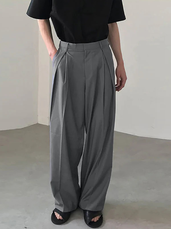 Men's Casual Loose Wide-leg Pants SKUG90031 | Incerunmen (US)