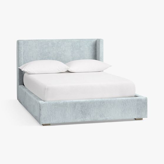 Kendra Scott Shelter Upholstered Classic Bed | Pottery Barn Teen