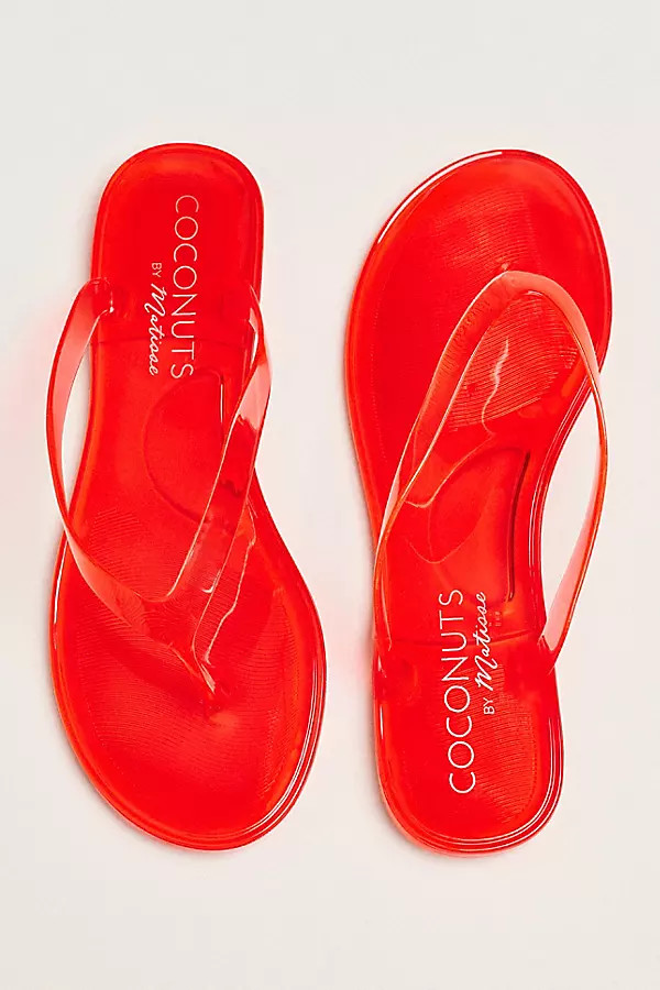 Matisse Olsen Jelly Thong Sandals | Anthropologie (US)