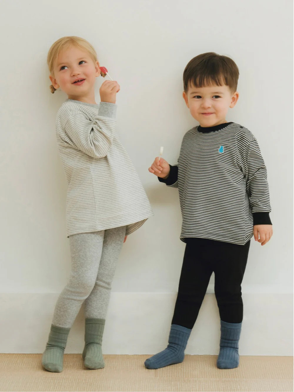 Cotton Pinstriped T-Shirt | Konny Baby