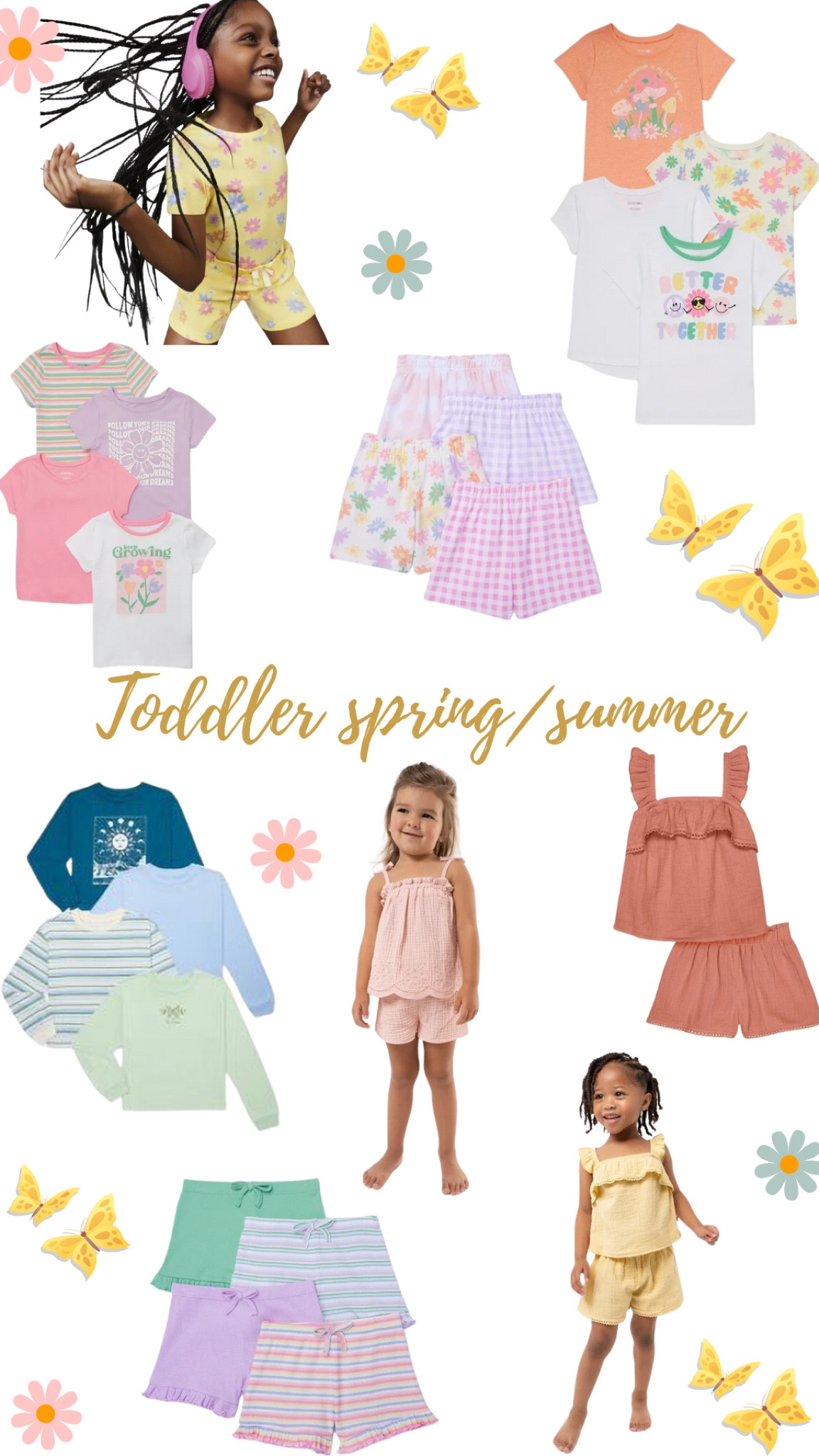 Super cute and affordable clothes for toddler girls spring and summer. These clothes are great quality and so comfy. My toddler lives in her Granimals! 

#LTKkids