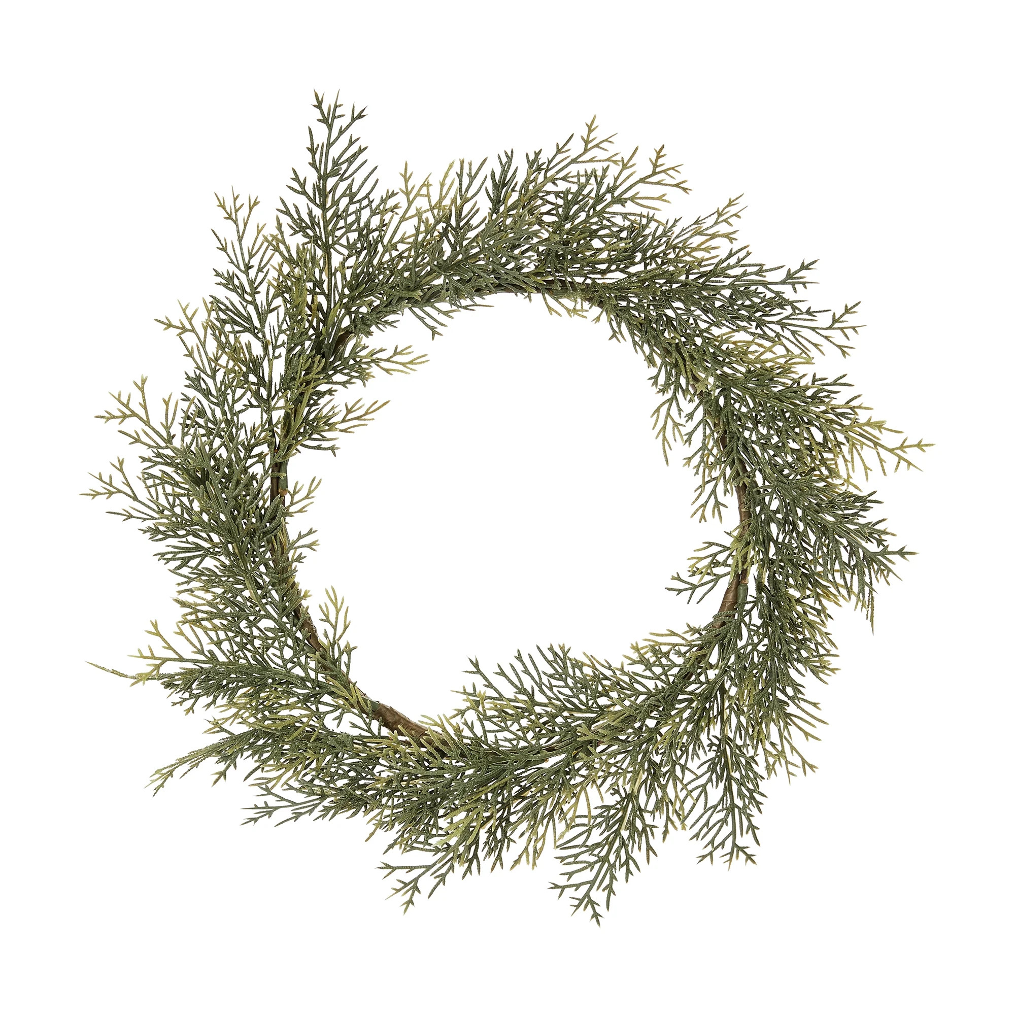 Fraiche(No ratings yet)|Write a review Fraiche Cedar Wreath Charger Current price is CAD$4.98$498... | Walmart (CA)