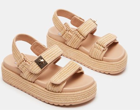 These beautiful sandals are fully restocked! Trust me, these are going to be THE shoe of this summer. They are so comfortable. I have them in black, white and I just placed my order for these neutral ones today. They run true to size.
Dad sandals, vacation outfits, spring outfits, wedges , wedge sandals

#LTKshoecrush #LTKSeasonal #LTKfindsunder100
