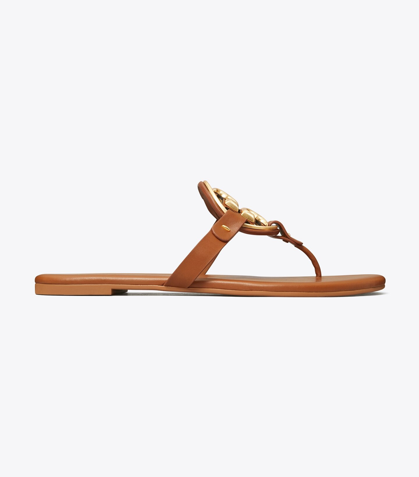 MILLER SOFT METAL LOGO SANDAL | Tory Burch (US)