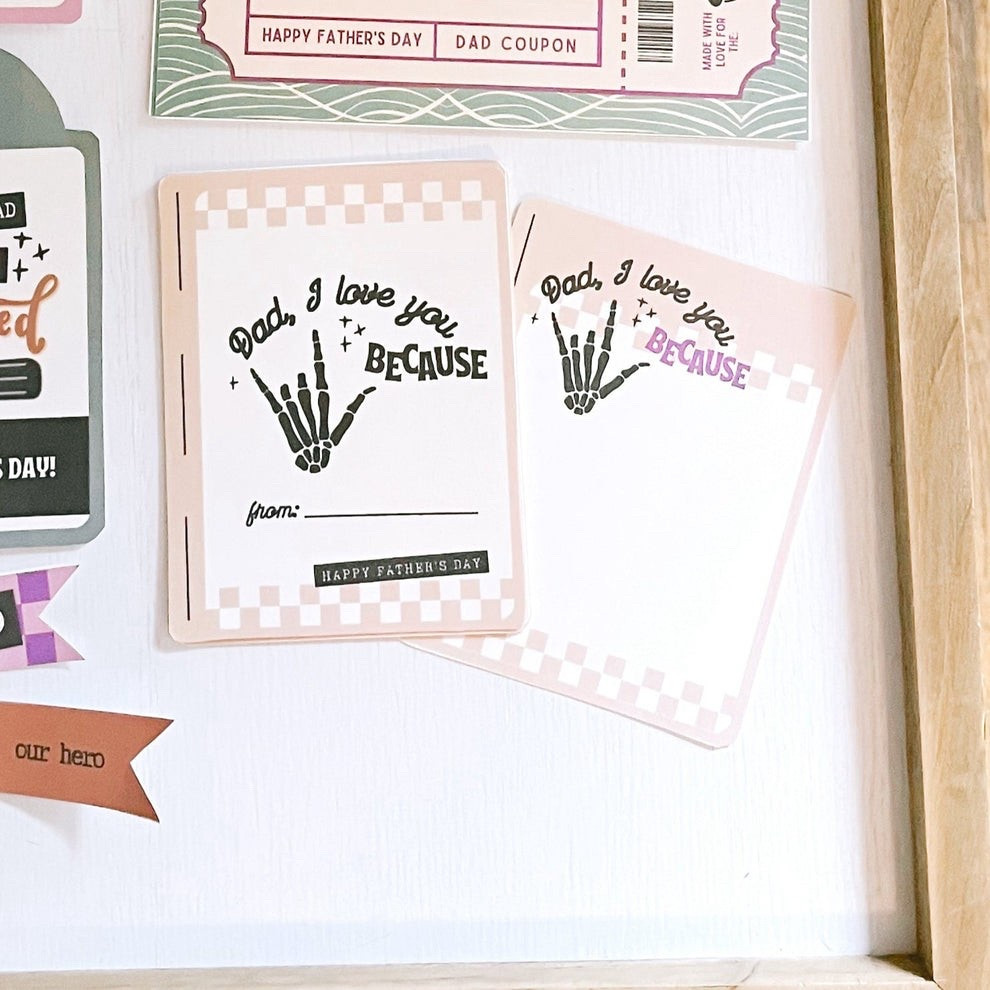 DIY book for dad - The Letter Vee printables 

#LTKFamily #LTKKids #LTKSeasonal