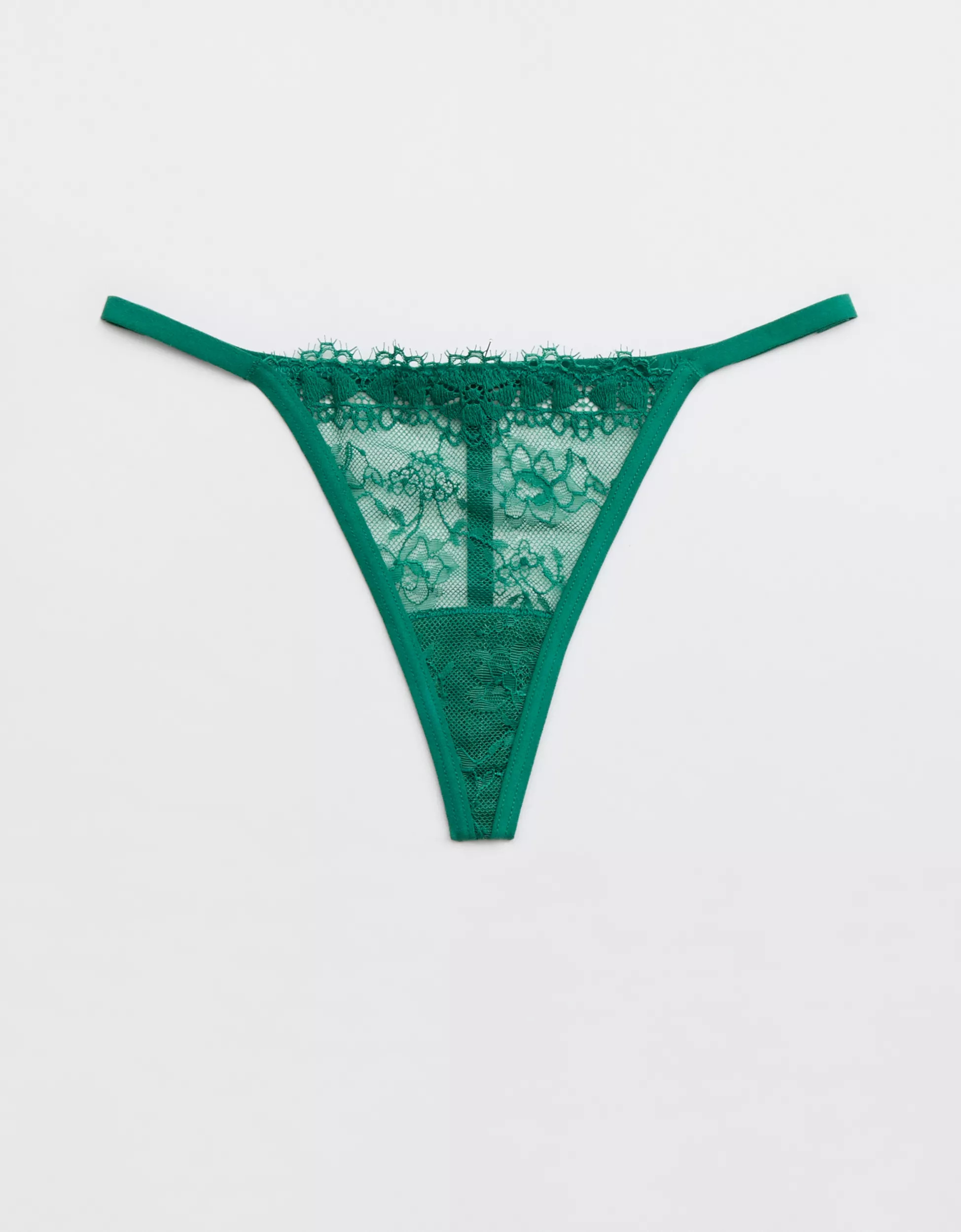 Show Off Park Picnic Lace Thong Underwear | American Eagle Outfitters (US & CA)
