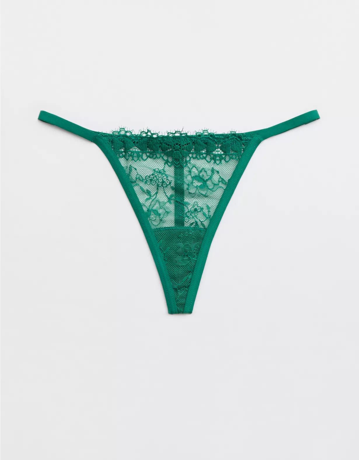Show Off Park Picnic Lace Thong Underwear | American Eagle Outfitters (US & CA)