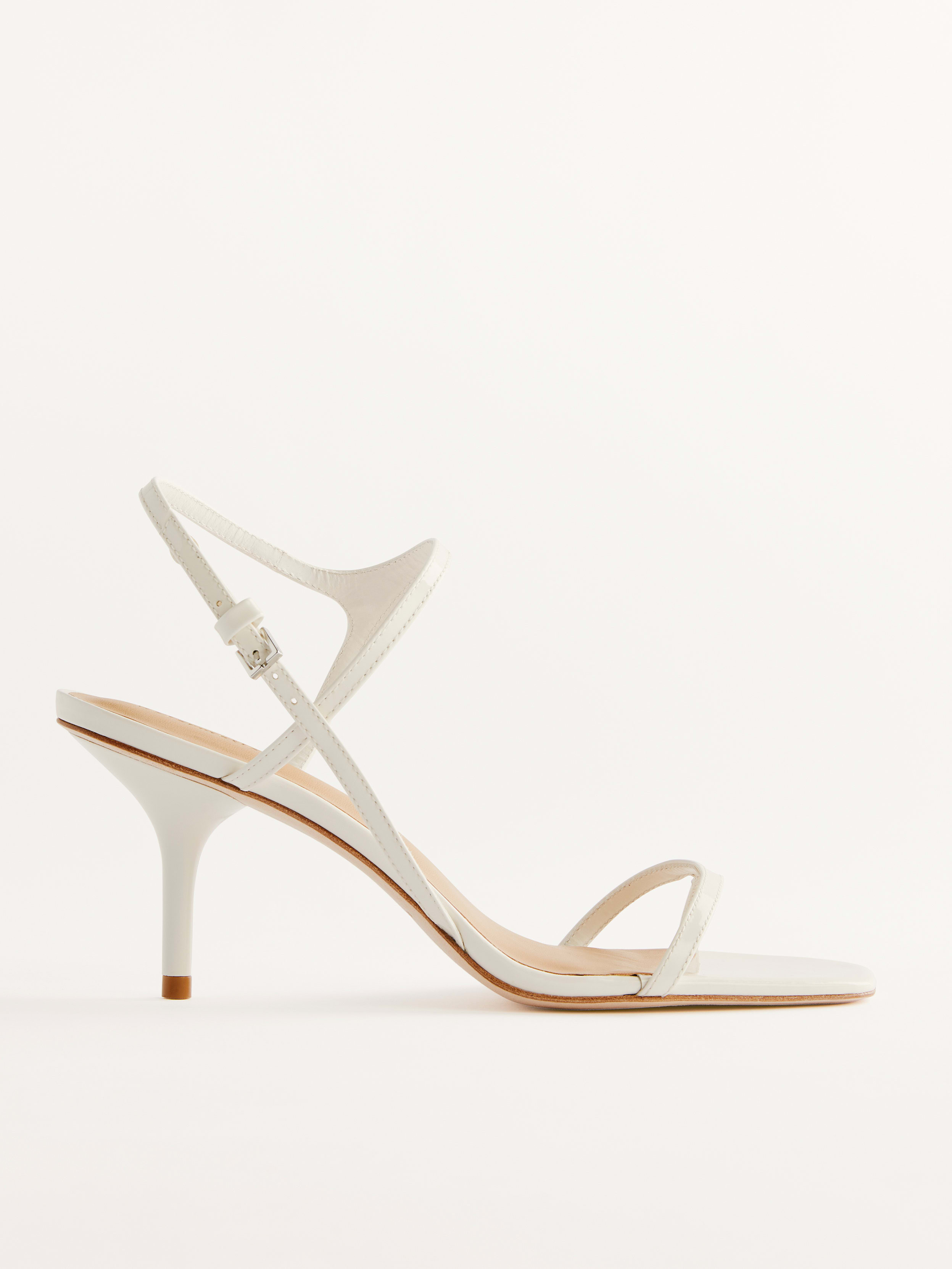 Genni Strappy Skinny Heel Sandal | Reformation (Global)