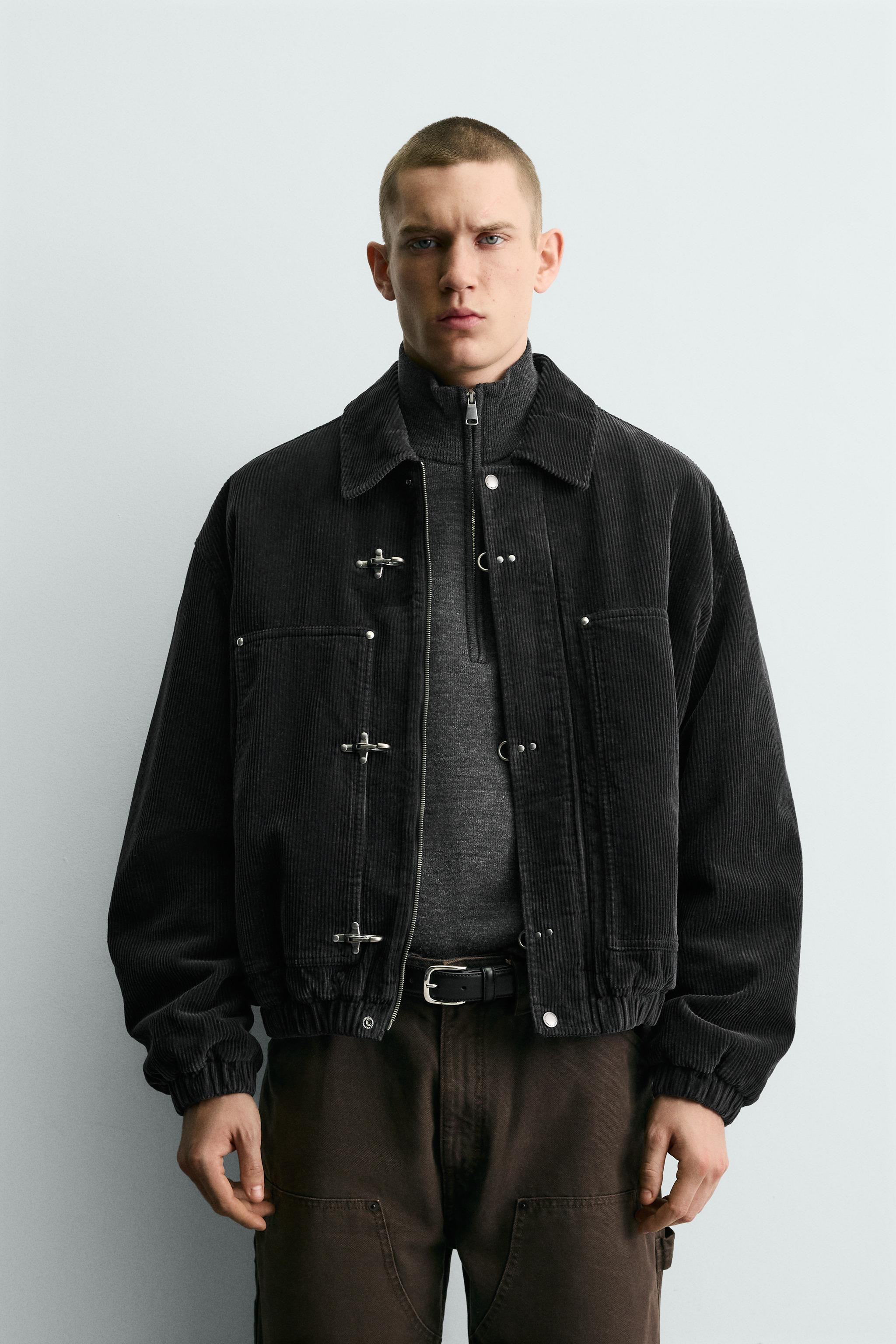 CORDUROY FIREMAN CLASP JACKET | Zara US