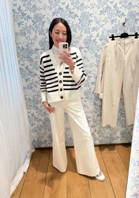 I’m frequently asked where these pants are from. They’re from Ann Taylor and they’re on sale now for $83.

#salealert
#summeroutfit
#summerpants
#whitepants
#springoutfit

#LTKsalealert #LTKSeasonal #LTKfindsunder100
