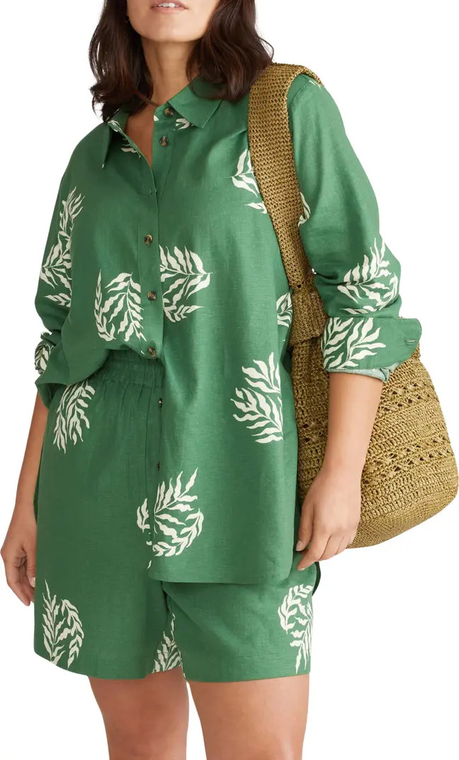 Fern Dot Print In Green | Nordstrom